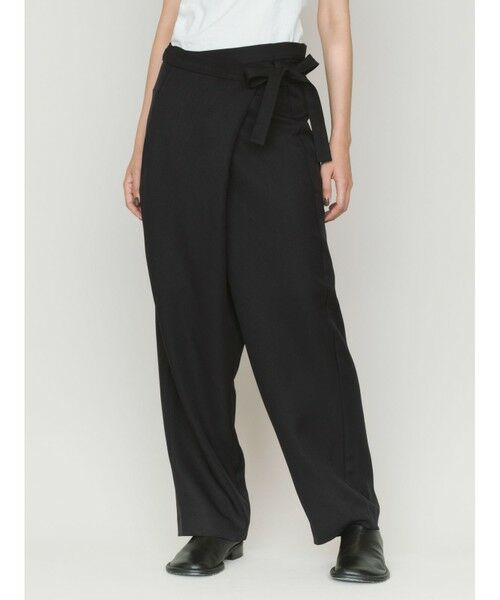 MIDIUMISOLID / ミディウミソリッド その他パンツ | MIDIUMISOLID ドレープラップパンツ | 詳細9