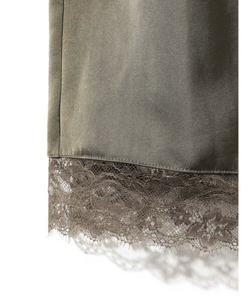 MIDIUMISOLID / ミディウミソリッド カットソー | MIDIUMISOLID for Ladies スリップキャミソール | 詳細4