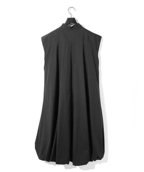 MIDIUMISOLID / ミディウミソリッド ロング・マキシ丈ワンピース | MIDIUMISOLID for Ladies ノースリーブバルーンシャツワンピース | 詳細18