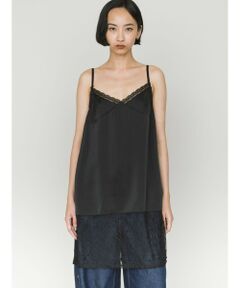 MIDIUMISOLID / ミディウミソリッド ミニ丈・ひざ丈ワンピース | MIDIUMISOLID for Ladies スリップキャミソールワンピース