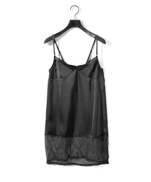 MIDIUMISOLID / ミディウミソリッド ミニ丈・ひざ丈ワンピース | MIDIUMISOLID for Ladies スリップキャミソールワンピース | 詳細7