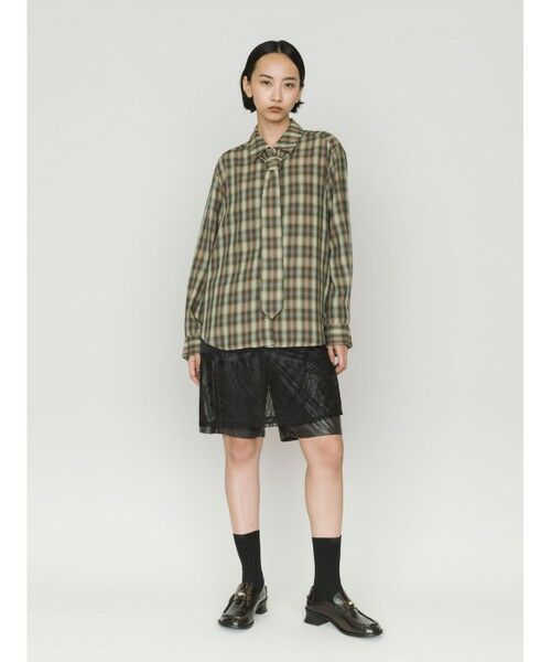 MIDIUMISOLID / ミディウミソリッド ミニ丈・ひざ丈ワンピース | MIDIUMISOLID for Ladies スリップキャミソールワンピース | 詳細19