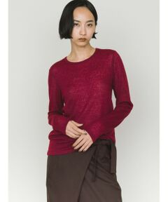 MIDIUMISOLID / ミディウミソリッド カットソー | MIDIUMISOLID for Ladies ウールシアープルオーバー