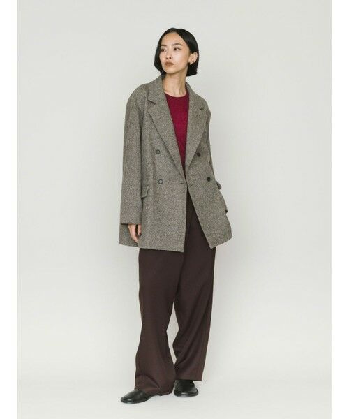 MIDIUMISOLID / ミディウミソリッド カットソー | MIDIUMISOLID for Ladies ウールシアープルオーバー | 詳細10