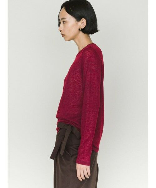 MIDIUMISOLID / ミディウミソリッド カットソー | MIDIUMISOLID for Ladies ウールシアープルオーバー | 詳細4