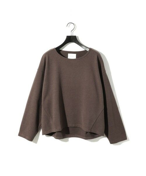 MIDIUMISOLID / ミディウミソリッド カットソー | MIDIUMISOLID for Ladies ワイドコクーンプルオーバー | 詳細1
