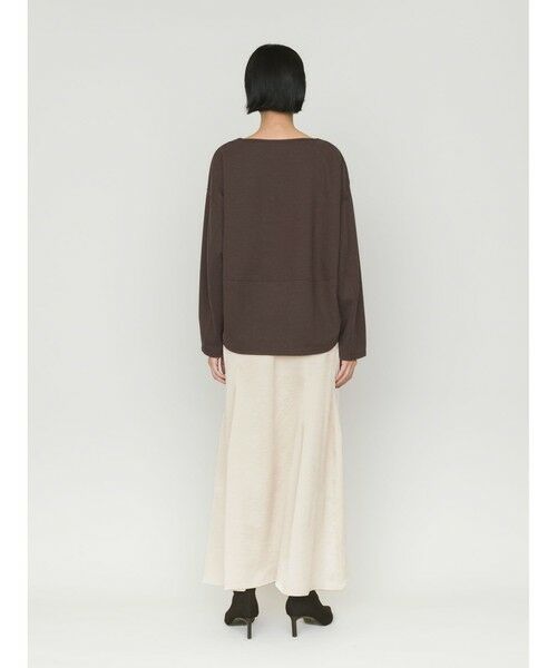 MIDIUMISOLID / ミディウミソリッド カットソー | MIDIUMISOLID for Ladies ワイドコクーンプルオーバー | 詳細10