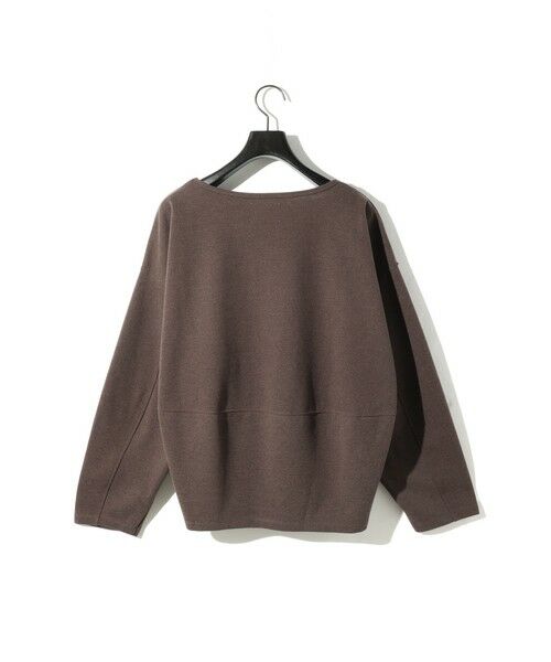 MIDIUMISOLID / ミディウミソリッド カットソー | MIDIUMISOLID for Ladies ワイドコクーンプルオーバー | 詳細15