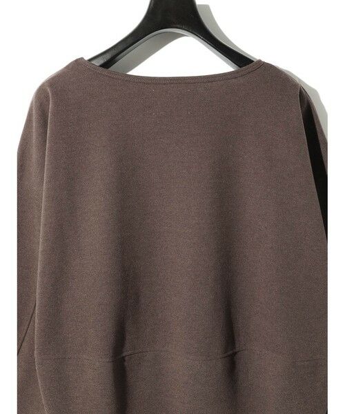 MIDIUMISOLID / ミディウミソリッド カットソー | MIDIUMISOLID for Ladies ワイドコクーンプルオーバー | 詳細16