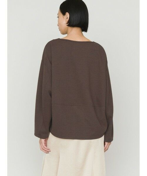 MIDIUMISOLID / ミディウミソリッド カットソー | MIDIUMISOLID for Ladies ワイドコクーンプルオーバー | 詳細6