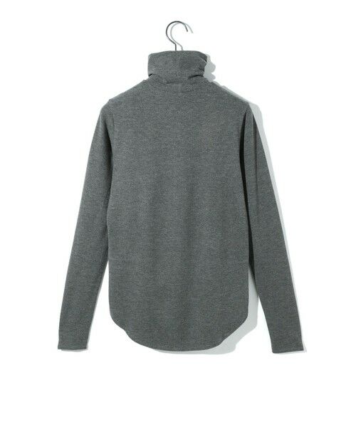 MIDIUMISOLID / ミディウミソリッド カットソー | MIDIUMISOLID for Ladies ハイネックラウンドヘムプルオーバー | 詳細18