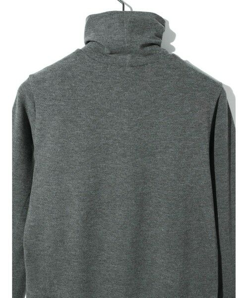 MIDIUMISOLID / ミディウミソリッド カットソー | MIDIUMISOLID for Ladies ハイネックラウンドヘムプルオーバー | 詳細19