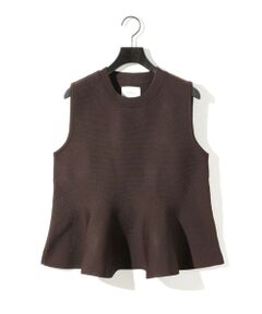 MIDIUMISOLID / ミディウミソリッド ニット・セーター | MIDIUMISOLID for Ladies ペプラムベスト