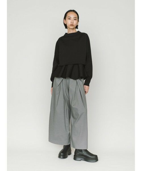 MIDIUMISOLID / ミディウミソリッド ニット・セーター | MIDIUMISOLID for Ladies ペプラムベスト | 詳細8