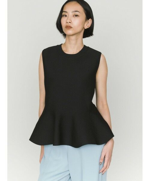 MIDIUMISOLID / ミディウミソリッド ニット・セーター | MIDIUMISOLID for Ladies ペプラムベスト | 詳細3