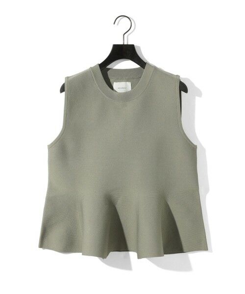 MIDIUMISOLID / ミディウミソリッド ニット・セーター | MIDIUMISOLID for Ladies ペプラムベスト | 詳細9