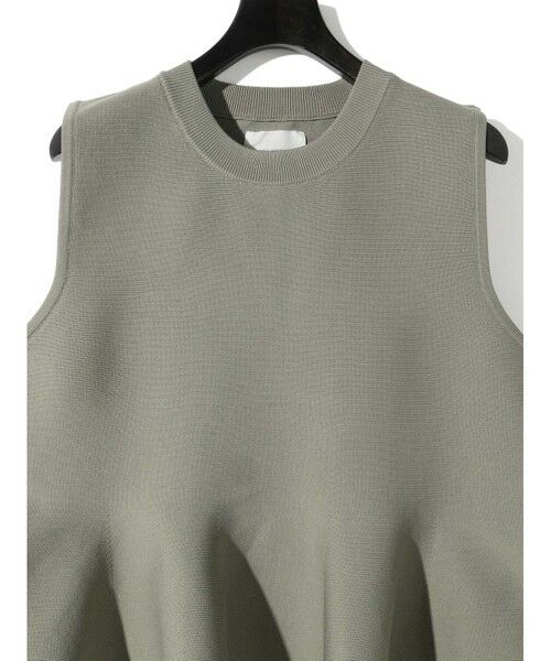 MIDIUMISOLID / ミディウミソリッド ニット・セーター | MIDIUMISOLID for Ladies ペプラムベスト | 詳細15