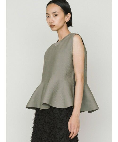 MIDIUMISOLID / ミディウミソリッド ニット・セーター | MIDIUMISOLID for Ladies ペプラムベスト | 詳細11