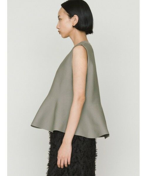 MIDIUMISOLID / ミディウミソリッド ニット・セーター | MIDIUMISOLID for Ladies ペプラムベスト | 詳細12