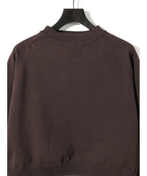 MIDIUMISOLID / ミディウミソリッド ニット・セーター | MIDIUMISOLID for Ladies ショートワイドプルオーバー | 詳細2