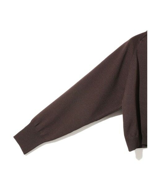 MIDIUMISOLID / ミディウミソリッド ニット・セーター | MIDIUMISOLID for Ladies ショートワイドプルオーバー | 詳細3