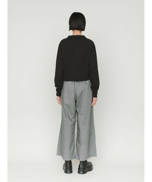 MIDIUMISOLID / ミディウミソリッド ニット・セーター | MIDIUMISOLID for Ladies ショートワイドプルオーバー | 詳細15