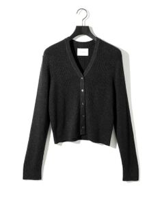 MIDIUMISOLID / ミディウミソリッド ニット・セーター | MIDIUMISOLID for Ladies Vネックリブカーディガン