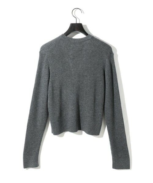 MIDIUMISOLID / ミディウミソリッド ニット・セーター | MIDIUMISOLID for Ladies Vネックリブカーディガン | 詳細15