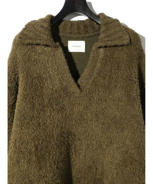 MIDIUMISOLID / ミディウミソリッド ニット・セーター | MIDIUMISOLID フェザーヤーンスキッパープルオーバー | 詳細2