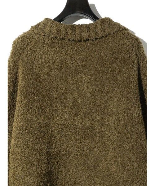 MIDIUMISOLID / ミディウミソリッド ニット・セーター | MIDIUMISOLID フェザーヤーンスキッパープルオーバー | 詳細6