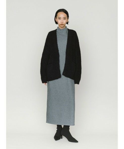 MIDIUMISOLID / ミディウミソリッド カーディガン・ボレロ | MIDIUMISOLID フェザーヤーンロングカーディガン | 詳細18