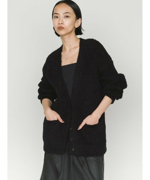 MIDIUMISOLID / ミディウミソリッド カーディガン・ボレロ | MIDIUMISOLID フェザーヤーンロングカーディガン | 詳細13