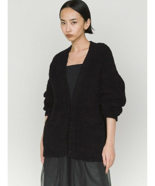 MIDIUMISOLID / ミディウミソリッド カーディガン・ボレロ | MIDIUMISOLID フェザーヤーンロングカーディガン | 詳細14