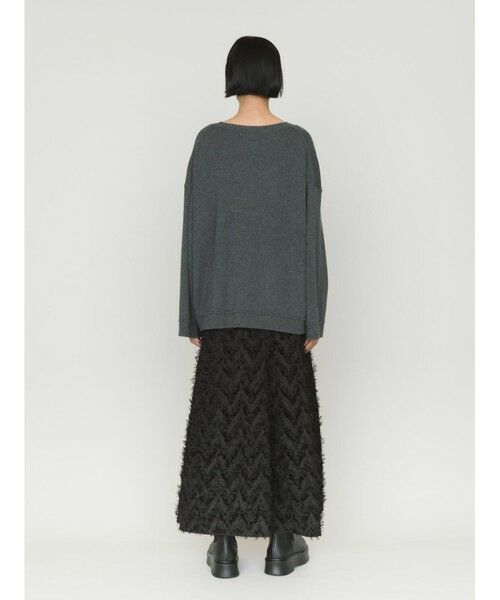 MIDIUMISOLID / ミディウミソリッド ニット・セーター | MIDIUMISOLID for Ladies リブピンタックプルオーバー | 詳細9