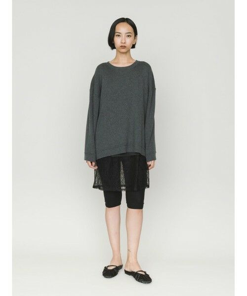 MIDIUMISOLID / ミディウミソリッド ニット・セーター | MIDIUMISOLID for Ladies リブピンタックプルオーバー | 詳細10