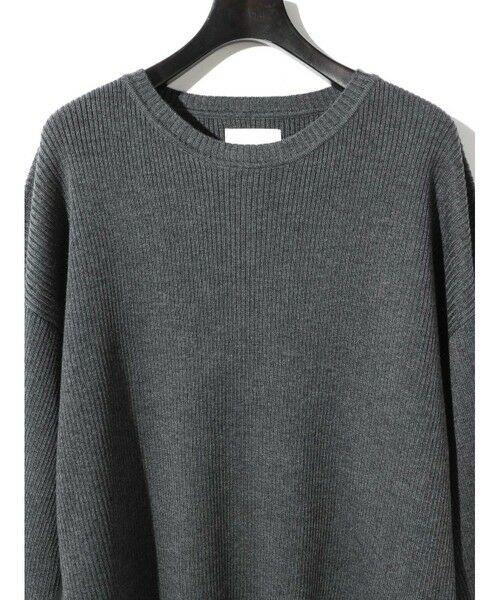 MIDIUMISOLID / ミディウミソリッド ニット・セーター | MIDIUMISOLID for Ladies リブピンタックプルオーバー | 詳細11