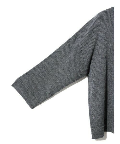 MIDIUMISOLID / ミディウミソリッド ニット・セーター | MIDIUMISOLID for Ladies リブピンタックプルオーバー | 詳細12