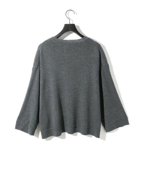 MIDIUMISOLID / ミディウミソリッド ニット・セーター | MIDIUMISOLID for Ladies リブピンタックプルオーバー | 詳細15