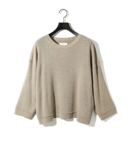 MIDIUMISOLID / ミディウミソリッド ニット・セーター | MIDIUMISOLID for Ladies リブピンタックプルオーバー | 詳細17