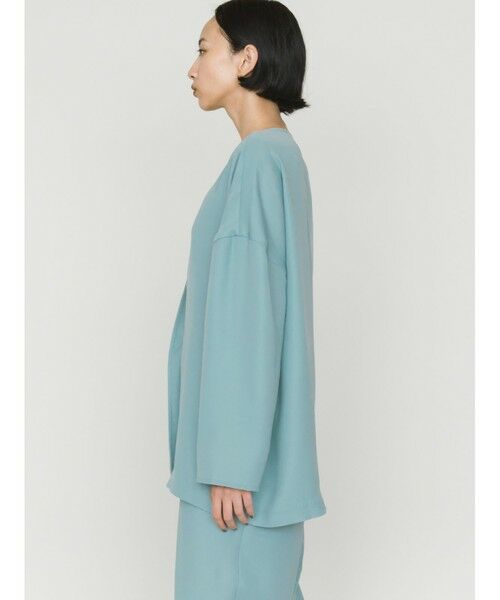 MIDIUMISOLID / ミディウミソリッド ノーカラージャケット | MIDIUMISOLID for Ladies ジャケットライクカーディガン | 詳細4