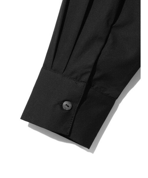 MIDIUMISOLID / ミディウミソリッド シャツ・ブラウス | MIDIUMISOLID for Ladies ドレープハイネックシャツ | 詳細20