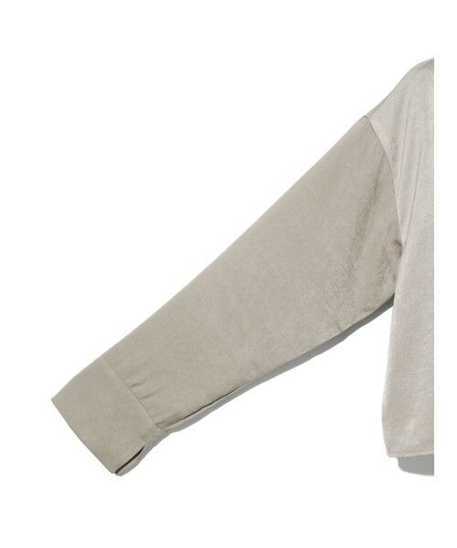 MIDIUMISOLID / ミディウミソリッド カットソー | MIDIUMISOLID for Ladies サテンプルオーバー | 詳細13