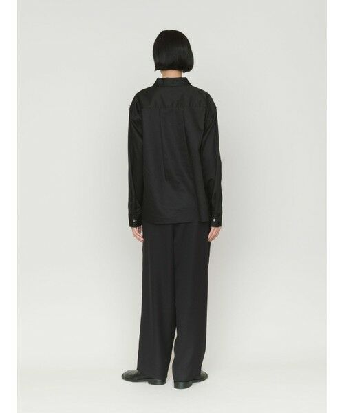 MIDIUMISOLID / ミディウミソリッド シャツ・ブラウス | MIDIUMISOLID for Ladies フロントジャカードシャツ | 詳細10