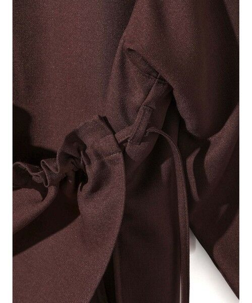 MIDIUMISOLID / ミディウミソリッド シャツ・ブラウス | MIDIUMISOLID ドローストリングシャツ | 詳細8