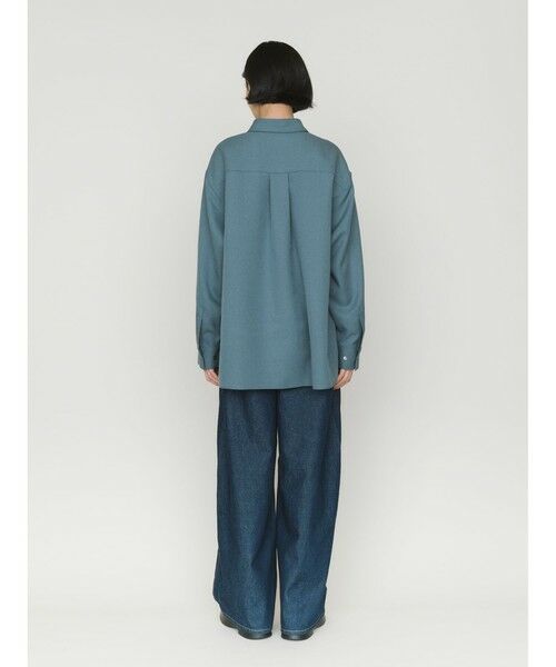 MIDIUMISOLID / ミディウミソリッド シャツ・ブラウス | MIDIUMISOLID ドローストリングシャツ | 詳細25