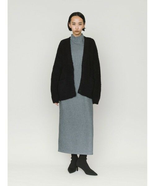 MIDIUMISOLID / ミディウミソリッド ロング・マキシ丈ワンピース | MIDIUMISOLID for Ladies ハイネックノースリーブワンピース | 詳細20