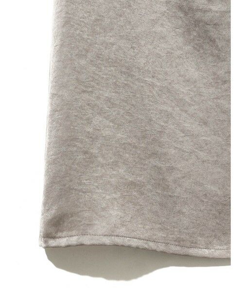 MIDIUMISOLID / ミディウミソリッド ロング・マキシ丈ワンピース | MIDIUMISOLID for Ladies ランダムシャーリングワンピース | 詳細16