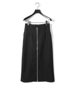 MIDIUMISOLID / ミディウミソリッド ミニ・ひざ丈スカート | MIDIUMISOLID for Ladies フロントジップスカート