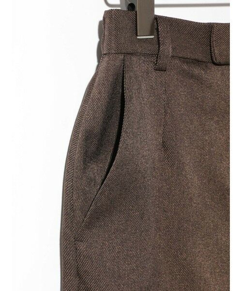 MIDIUMISOLID / ミディウミソリッド ミニ・ひざ丈スカート | MIDIUMISOLID for Ladies フロントジップスカート | 詳細3