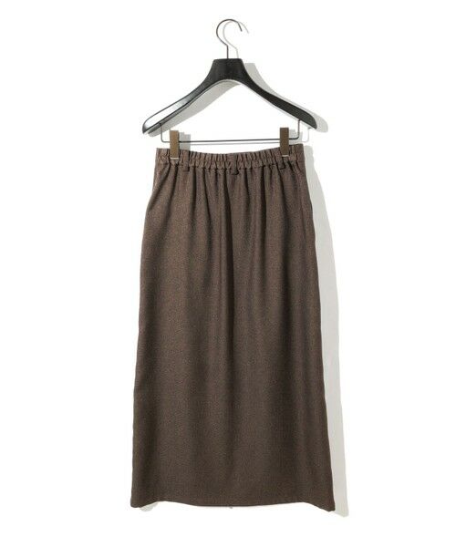 MIDIUMISOLID / ミディウミソリッド ミニ・ひざ丈スカート | MIDIUMISOLID for Ladies フロントジップスカート | 詳細6